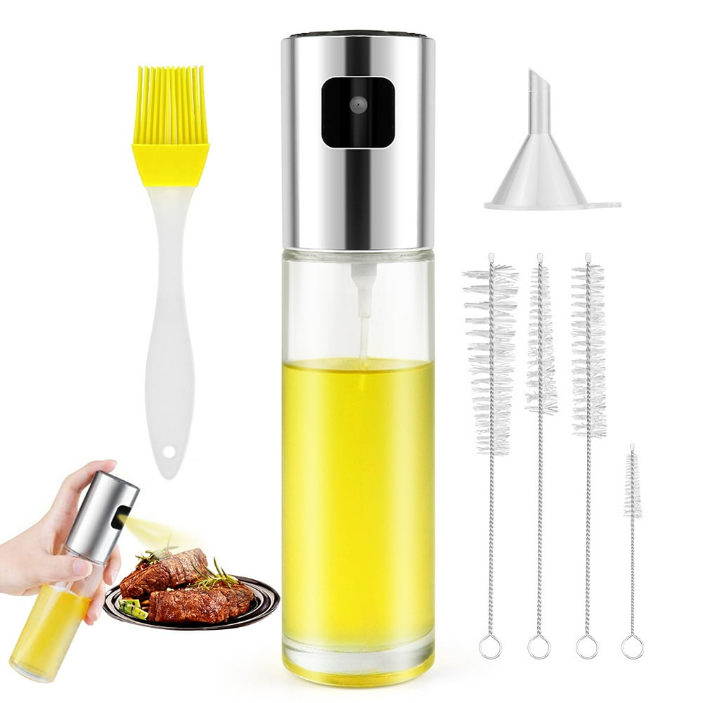 Olive Oil Sprayer Bottle for Cooking Mister Oil Dispenser Glass Spray