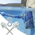 thumbnail image 3 of Hyasfey 1 Pair Swimming Pool Cleaner Drive Shaft Assembly for Zodiac MX6 MX8 MX6EL MX8EL Tune-up Kit Replacement Parts with R0525100 Drive Shaft R0527000 Engine Wheel Bearing, 3 of 8