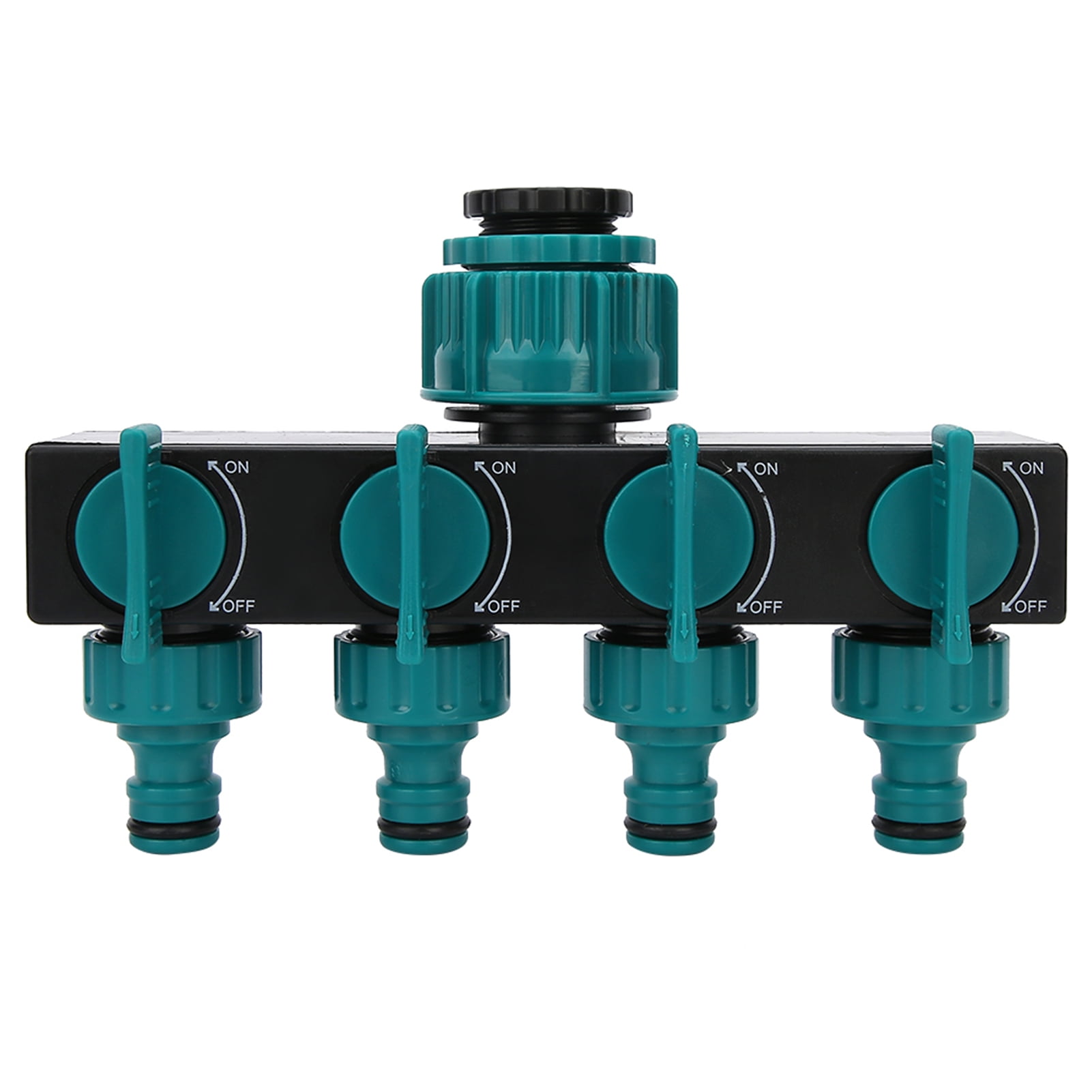 4 Way Garden Host Splitter Faucet Irrigation Adapter Water Tap Connector #cz 
