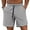 Gray, variant on Iceglad Mens Athletic Shorts Elastic Drawstring 7in Inseam Stretch Waffle Running Gym Khaki M