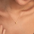 thumbnail image 5 of Gelin Initial Letter Alphabet N Pendant Necklaces in 14K Solid Gold for Women, 5 of 5