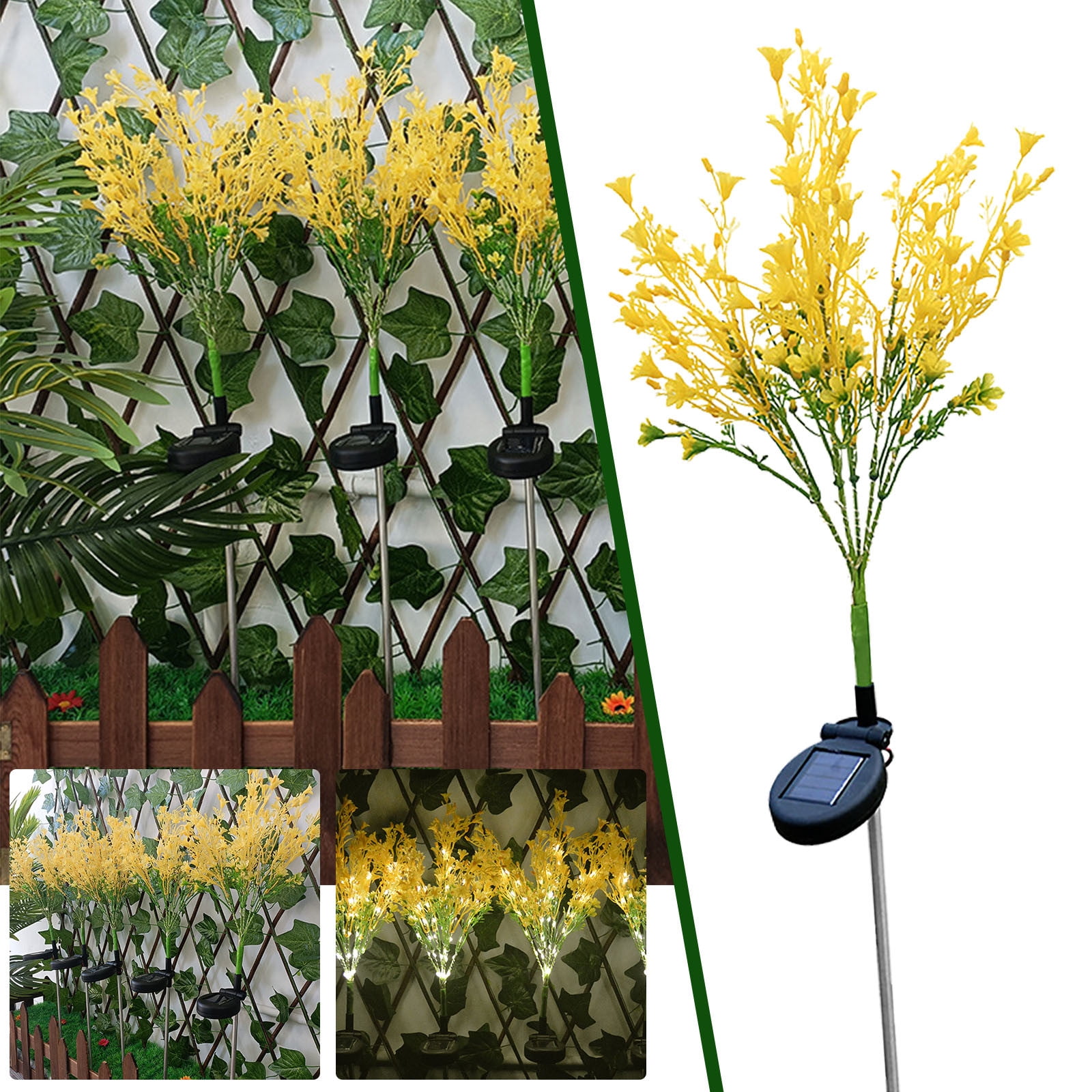Solar Raper Solar Rape Flower LED Outdoor Garden Light | IP44 Waterproof Solar ...
