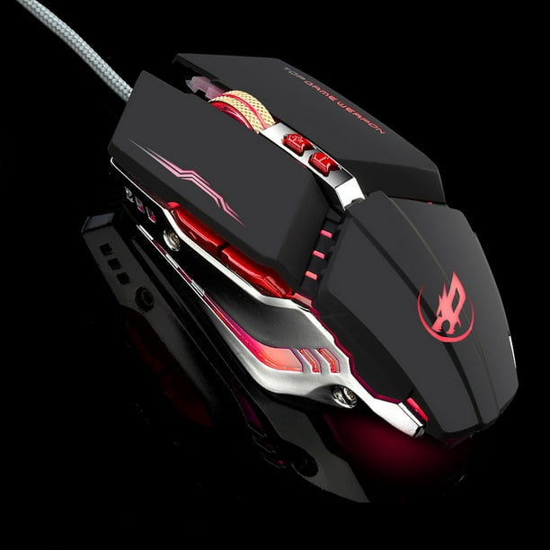 USB Wired Gaming Mouse 8Button Optical Silent Mouse for PC Computer