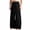 Black, variant on Cotton Linen Pants for Men Wide Leg Baggy Casual Loose Fitted Lightweight Loungewear Pants with Pockets