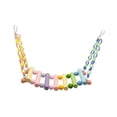 thumbnail image 4 of Runquan Colorful Bird Swing Toy Wood Climbing Ladder Toy for Chinchilla Macaw Budgie, 4 of 8