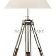 thumbnail image 3 of Royal Marine Nickle Finish Tripod Floor LAMP for Living Room, 3 of 5