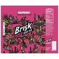 Brisk Raspberry Iced Tea Bottled Tea Drink, 24 fl oz Bottle