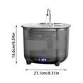 thumbnail image 3 of Hearth & Gear Dispenser Dispenser Silent Pet Water Dispenser Indoor Cat Independent Water Dispenser Pet Water Dispenser Suitable For All Cats And Small Feeding Bucket With Lid Dog Ground For Dogs Dog, 3 of 5