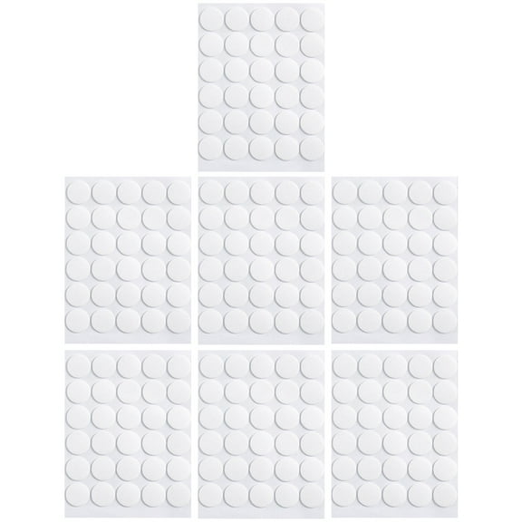 7 Sheets Double Sided Sticky Fixers Photo Wall Stickers for Home and Office