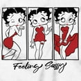 thumbnail image 2 of Betty Boop Feeling Sassy Cartoon Women's Graphic T Shirt Tees Brisco Brands S, 2 of 5