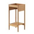 thumbnail image 4 of Vanity Cabinet (Sink not included), Natural, Wood, Mid Century Hotel Bedroom Bathroom, Modern Contemporary HB36347, 4 of 9