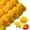 Yellow, variant on 50Pcs Silk Marigold Flower Heads, Artificial Marigolds for Diwali, Indian Weddings, Day of The Dead, Mexican Party, DIY Wreath Garland, Halloween, Christmas, Thanksgiving(Orange)