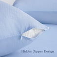 thumbnail image 6 of ALANDA Cooling Pillowcases, Upgraded PCM Constant Temperature Technology Q-Max>0.5 Ultra Cool Pillowcases with Zipper, Standard & Queen Size 2 Pack, 6 of 10