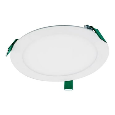 Halo Canless Large LED Recessed Light White 8" HLB8169FS1EMWR