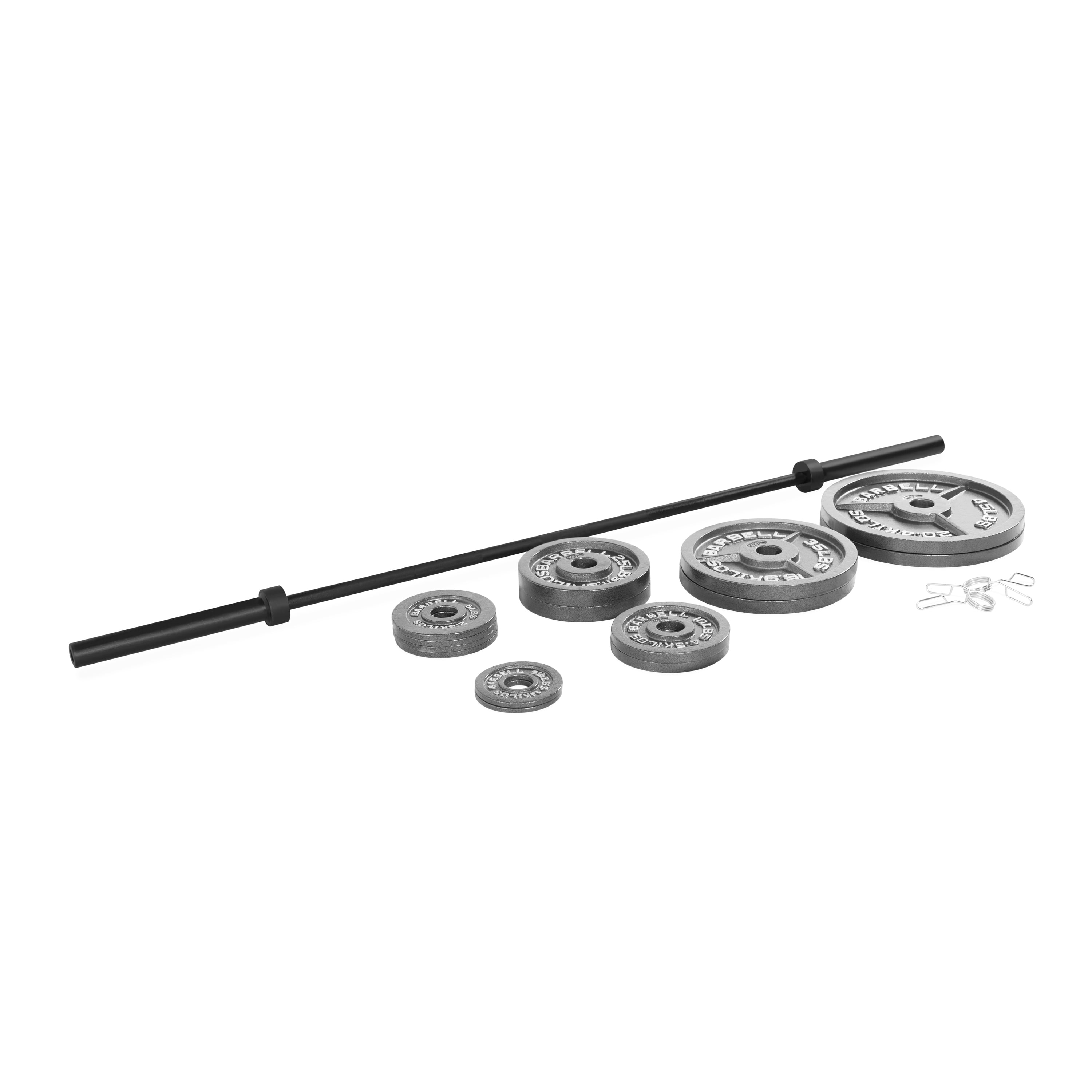 CAP Barbell 6 Pairs Plates 300lb Olympic Set Weight Training (Includes
