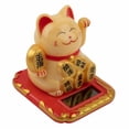 thumbnail image 3 of 2.5 Japanese Solar Wave Hand Lucky Cat, Car Decorations, New Year Decorations, 3 of 9