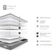 thumbnail image 5 of Colchón en Caja King ATMA SMOOTH TOP Memory Foam Altura 29cm Atma Smooth Top, 5 of 8