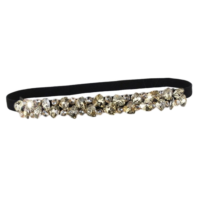 Cinturón de pedrería Salvador para vestidos de novia Ocasiones formales 25.59 pulgadas