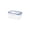 Transparent S, variant on Plastic Food Storage Containers,Leakproof & Airtight Plastic Locking Lids Rectangular Containers,Reusable Food Storage Containers for Soups,Salads,Meal Prep,Microwave Dishwasher Safe (Transparent S)