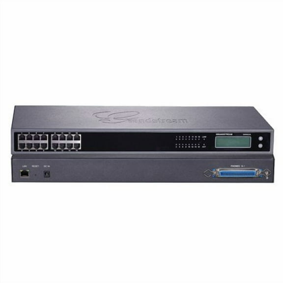 Grandstream High Density Fxs Analog Voip Gateway - 1 X Rj-45 - 16 X Fxs - Gigabit Ethernet (gxw4216)