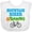 AA-White, variant on Inktastic Mountain Biker in Training Boys or Girls Baby Bib