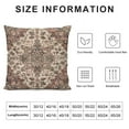 thumbnail image 5 of JEUXUS Antique Persian Rug Print Throw Pillow Cover Decorative Vintage Throw Pillowcases Cushion Case for Home Decor Living Room Bed Couch Sofa Car Outdoor, 5 of 5
