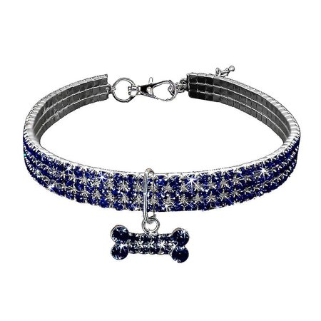 Cute Mini Pet Dog Bling Rhinestone Chocker Collars Fancy Dog Necklace |  Walmart Canada