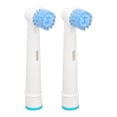 thumbnail image 4 of Recharge de Brosse à Dents, 2 Pcs Brosse à Dents Électrique Tête de Brosse à Dents Électrique Recharge de Brosse à Dents Têtes de Brosse Ultra Réactives, 4 of 8
