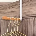 thumbnail image 4 of 2 Pack over Door Drying Rack, Foldable over Door Hanger for Living Room, Bedroom, Bathroom - Portable & Versatile Black, 4 of 7