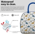 thumbnail image 3 of Womens White Dinosaurs Cacti ROAR Pattern Lunch Box for Work,Insulated Lunch Bag for Women,Loncheras Para Mujer,Leakproof Adult Lunch Bag for Work,Beach,Travel,Picnic,Camping, 3 of 7