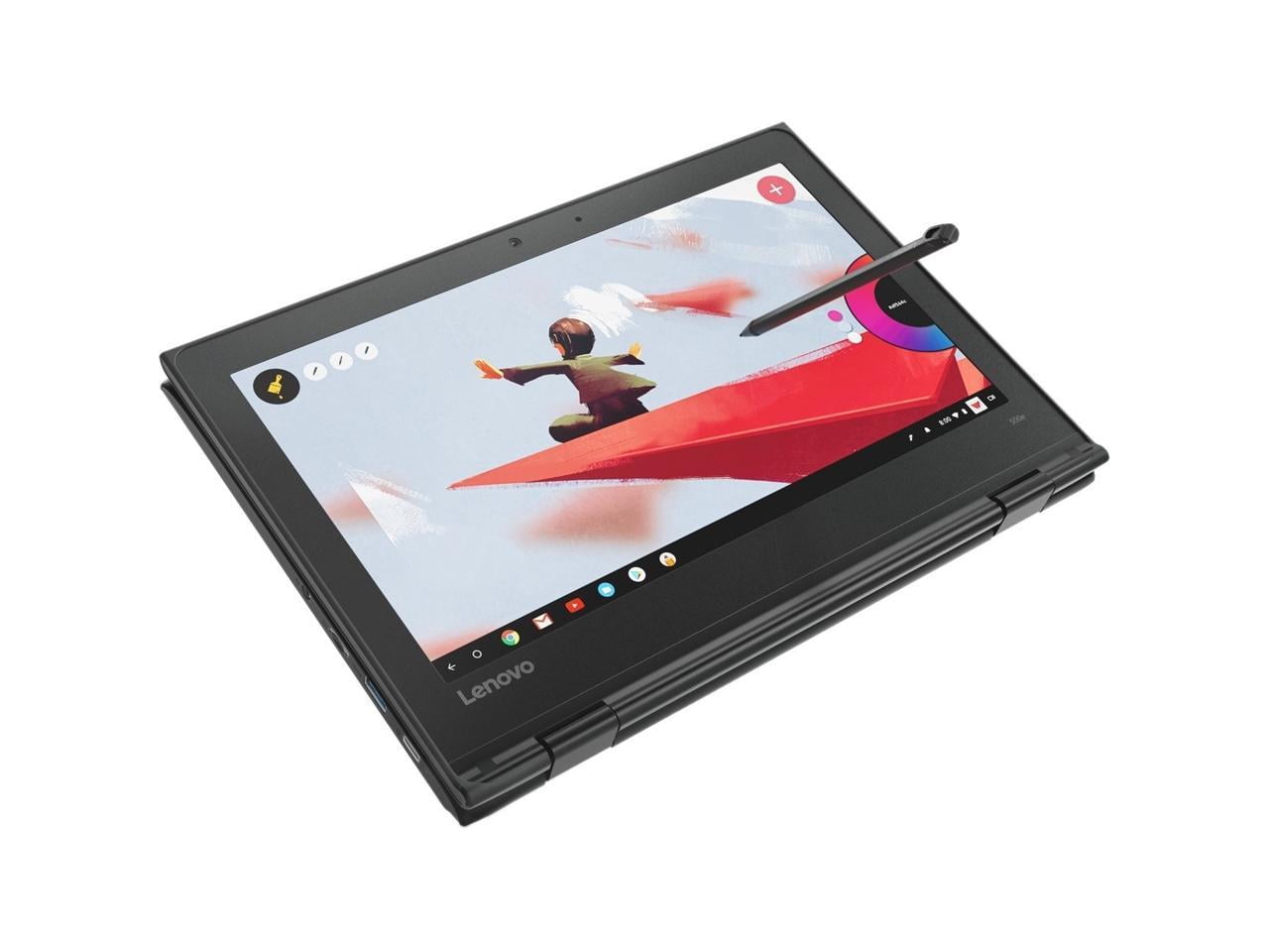 Restored Lenovo 500e Chromebook 2nd Gen 81MC001EUS 11.6" Intel Celeron N4120 Quad-core (4 Core) 1.10 GHz - 4 GB RAM - 32 GB Flash Memory - Black (Refurbished)