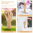 thumbnail image 2 of LIFKOME Flexible Wooden Hand Model For Sketching Drawing Decor Articulated Jointed Hand Prop For Creative Imagination, 2 of 7