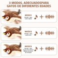 thumbnail image 3 of Juguetes Interactivos para Gatos, Pajarito Volador para Gatos con Sensor de Movimiento Y Sonido Realista,Juguetes Gato con Varita Juguete con Ventosa, Recargable por USB, 3 Modos,Juguete Gato, 3 of 8
