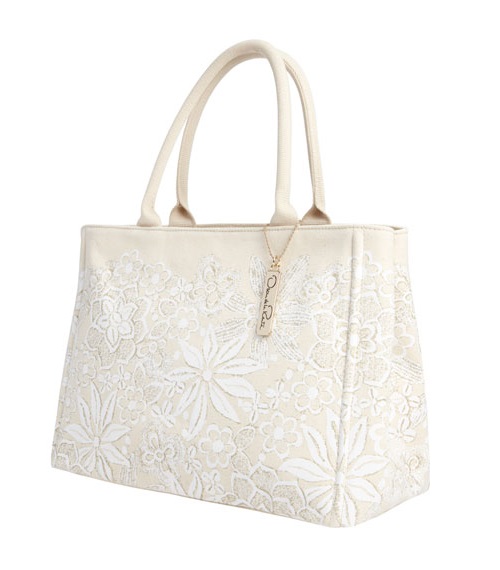 oscar de la renta tote