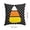 #2 Halloween Throw Pillow Cover, variant on QuanTara Ghost Halloween Throw Pillow Cover, 18x18in Cotton Linen Pillowcase, Spooky-Cute Ghost Face Print, Hidden Zipper Cushion Cover for Sofa, Bedroom & Fall Decor