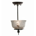 thumbnail image 7 of Meyda Tiffany - 173449 - One Light Semi-Flushmount - Revival - Craftsman Brown, 7 of 7