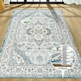 thumbnail image 7 of Ultrug Vintage Rugs Soft Accent Area Rug for Bedroom Living Room Home Decor Carpet,9'x11',Light Blue, 7 of 7