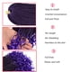 thumbnail image 5 of Hello de ganchillo HVN-KVVM Senegalese Twist de 18 pulgadas, color morado, 5 paquetes, 5 of 6