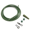thumbnail image 3 of GLFILL 5x Pre Rigged Rig Tube Helicopter Chod Hair Rigs Swivel Carp Fishing Accessories Tackle Links Leader Tail Rubber Line Aligner Green, 3 of 9