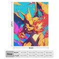 thumbnail image 6 of Pokemon Charizard Throw Blanket Cute Flannel for Boys Girls Men Women, 6 of 7