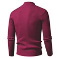 thumbnail image 5 of SUYIDA Christmas Sweater Men,Knitted Sweater Coat Autumn Winter Pullover Slim Fit Casual Warm Soft Long Sleeve Solid Color Crewneck Shirt For Daily Wear And Outdoor Activities Comfortable Lightweight, 5 of 5