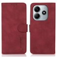 thumbnail image 1 of KHAZNEH For Xiaomi Redmi Note 14 4G (164.84mm) Case PU Leather Wallet Stand Phone Cover - Green, 1 of 5