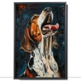 thumbnail image 2 of Treeing Walker Coonhound Scream Funny Dog Poster Unframe, Treeing Walker Coonhound Dog Canvas Frame Ready to Hang - Wallpaper - Birthday Gifts For Best Friend, 2 of 6