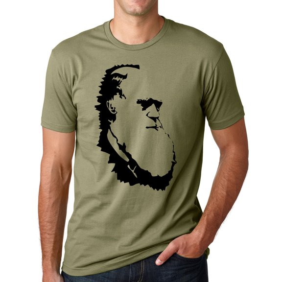 Think Out Loud Apparel Charles Darwin T-shirt Theory of Evolution Tee