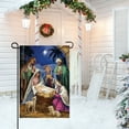 thumbnail image 4 of Virelaxpo Religious Christmas Garden Flag,Double-Sided Design for Courtyard Decoration and Festival Celebrations,Durable Polyester Material, 4 of 6