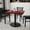 Mahogany, variant on BizChair 36'' Square Mahogany Laminate Table Top with 24'' Round Table Height Base