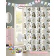 thumbnail image 3 of Easter Shower Curtain Watercolor Bunny Shower Curtains for Bathroom Decor Easter Eggs Bath Curtains Sets for Spring Easter Bathroom Decor Fabric Waterproof Standard 72" X 72", 3 of 6