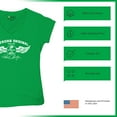 thumbnail image 6 of American Original Shelby Since 1962 Women's V-Neck T-shirt Cobra Wings Classic Muscle Car GT500 Mustang Powered by Ford Tee, 6 of 7