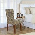 thumbnail image 6 of Blue and Brown Paisley Parsons Chair (Set of 2), 6 of 18