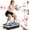 Grey And Black, variant on Vibration Plate Exercise Machine - Silent Motor, Adjustable Speed, Compact Whole Body Workout, Portable Home Gym, No Battery Needed